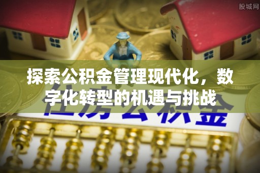 平山探索公积金管理现代化，数字化转型的机遇与挑战