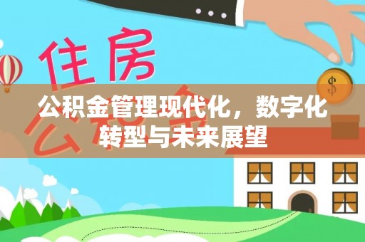 平山公积金管理现代化，数字化转型与未来展望