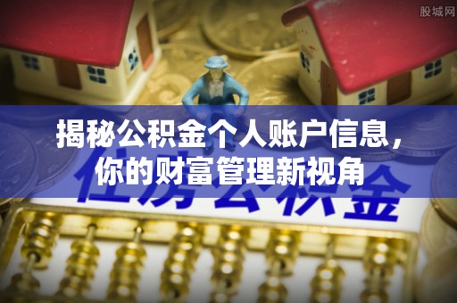 平山揭秘公积金个人账户信息，你的财富管理新视角